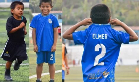 Elmer, el niño con botas es fichado por academia de futbol